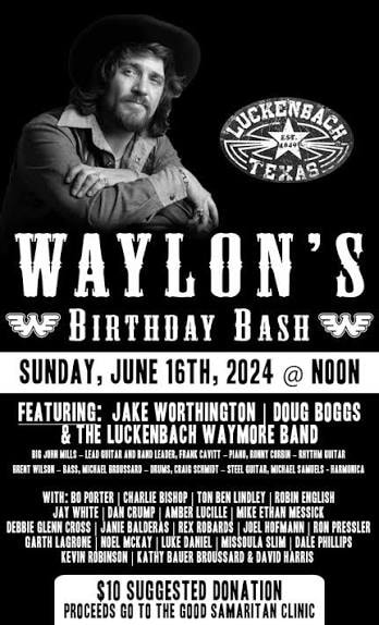 Waylon's Birthday Bash at Luckenbach Texas